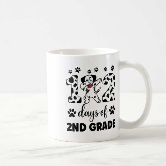 Mug 102 jours de dalmatien de 2e année 100 jours plus (Droite)
