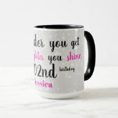 Mug 102e anniversaire de la fête (Devant droit)