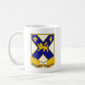 Mug 102nd Régiment d'infanterie - support en avant (Gauche)