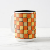 Mug - 103 - orange et jaune (Devant gauche)