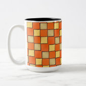 Mug - 103 - orange et jaune (Gauche)
