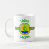 Mug 103RD DIVISION d'INFANTERIE "DIVISION de CACTUS " (Gauche)