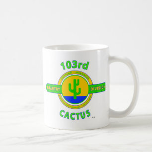 Mug 103RD DIVISION d'INFANTERIE "DIVISION de CACTUS "