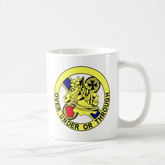Mug 104th Correction de couleur de Régiment-Insignes (Droite)