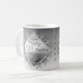 Mug 10,11,20,25,70e anniversaire de Mariage  (Devant gauche)