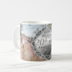 Mug 10,11,20,25e, 70e anniversaire de Mariage
