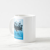 Mug 10 ans de silhouette de Webkinz (Devant gauche)