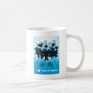 Mug 10 ans de silhouette de Webkinz