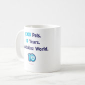 Mug 10 ans de stat de Webkinz (Devant gauche)