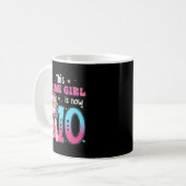 Mug 10 Ans Fille Kawaii Cadeaux Anime Fille 10e Bir (Devant gauche)