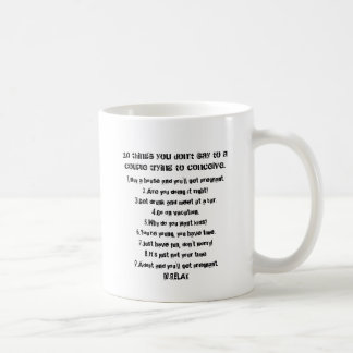 Mug 10 choses que vous ne dites pas à un couple