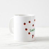 Mug 10 coccinelles (Devant gauche)