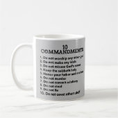 Mug 10 Commandements (Gauche)