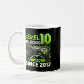 Mug 10 Déverrouillé Awesome 2012 jeu vidéo 10e anniver (Gauche)
