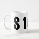 Mug 10 dollars (Gauche)