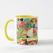 Mug 10 petits Indiens par suzette de Belinda (Gauche)