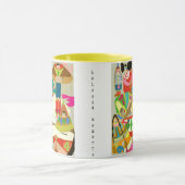 Mug 10 petits Indiens par suzette de Belinda (Centre)