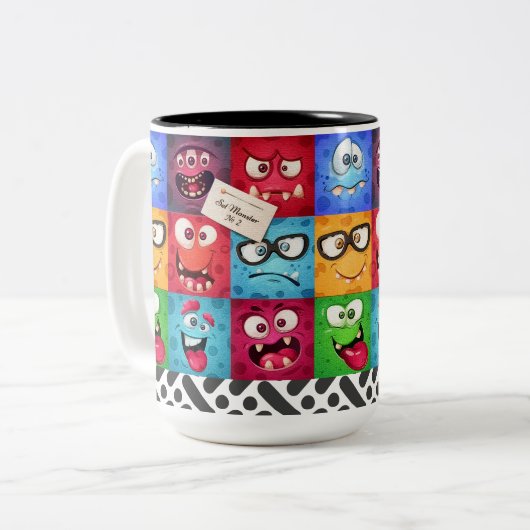 Mug 10$ Visages V4 (Devant gauche)