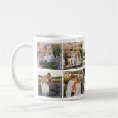 Mug 10 x Collage Photo Moderne Grille Insta (Gauche)