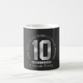 Mug 10 Year Anniversary Milestone - A Decade Strong  (Centre)