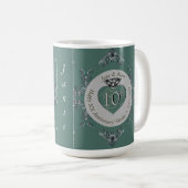 Mug 10e/11e/20e/25e/70e/ Anniversaire Mariage (Devant droit)