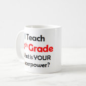 Mug 10e année (Devant gauche)