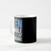 Mug 10e anniversaire Cadeau Garçon âge 10 Dix ans Garç (Devant gauche)