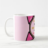 Mug 10e anniversaire fille rose or (Gauche)
