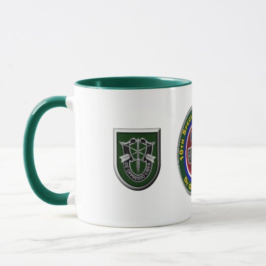 Mug 10e Groupe des forces spéciales (aéroporté)  (Gauche)