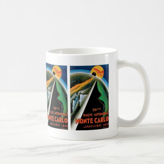Mug 10e Rallye Automobile de Monte Carlo (Droite)