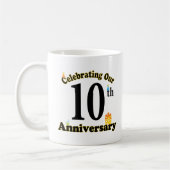 Mug 10ème Anniversaire (Gauche)