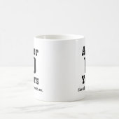 Mug 10ème Anniversaire (drôle) (Centre)