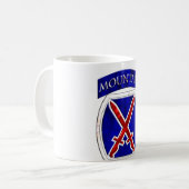Mug 10ème Division de montagne (Devant gauche)