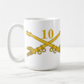 Mug 10ème Régiment de cavalerie "soldats de Buffalo " (Gauche)