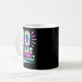 Mug 10th Birthday Tie-dye 10 Year Of Being Awesome  (Devant gauche)