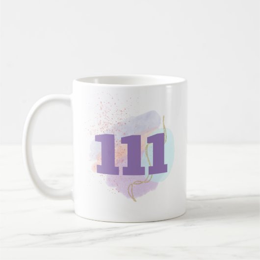 Mug 111 Aligner et Manifeste Numéros d'angle Attractio (Gauche)