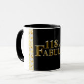 Mug 118 Anniversaire (Devant gauche)