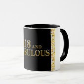 Mug 118 Anniversaire (Devant droit)