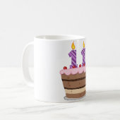 Mug 11 ans sur le gâteau d'anniversaire (Devant gauche)
