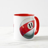 Mug 11 balle (Devant droit)