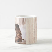 Mug  11 Oz. Botte de café Pays rustique Ouest wea (Centre)