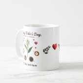 Mug 11 oz Boug classique personnalisé pour papa (Devant gauche)