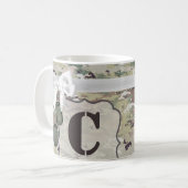 Mug 11 Oz. Camoflauge uniforme de l'armée de la bouge (Devant gauche)