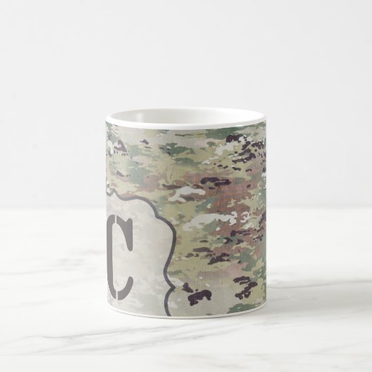 Mug 11 Oz. Camoflauge uniforme de l'armée de la bouge (Centre)
