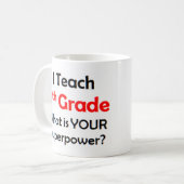 Mug 11e année (Devant gauche)