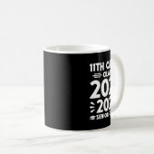 Mug 11e année Cl de 2025 Future Senior Cl de 2027 (Devant droit)