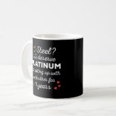 Mug 11e anniversaire Mariage I - Steel Funny Couple (Devant gauche)
