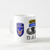 Mug 11e division aéroportée Ranger Airborne Papa (Devant gauche)