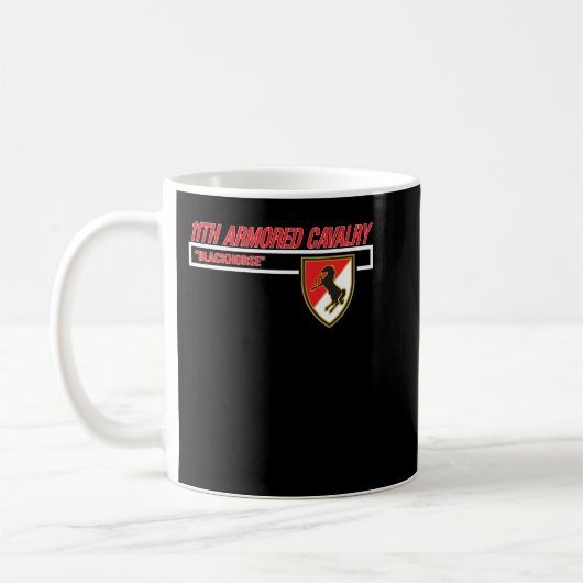 Mug 11e régiment de cavalerie blindée (11e RCA) Blackh (Gauche)