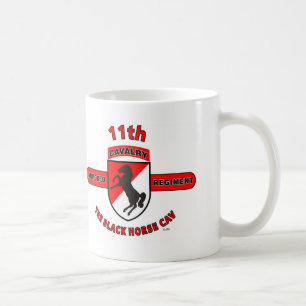 Mug 11ème RÉGIMENT de CAVALERIE BLINDÉE "CHEVAL CAV de
